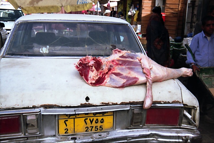 Einkauf auf dem Markt in Sana'a