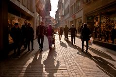 Einkauf in der Altstadt von Luzern