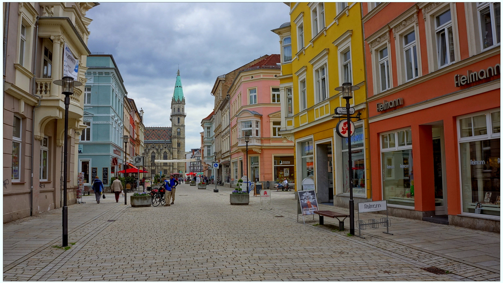 Einkaufen gehen in Meiningen II (ir de compras en Meiningen II)