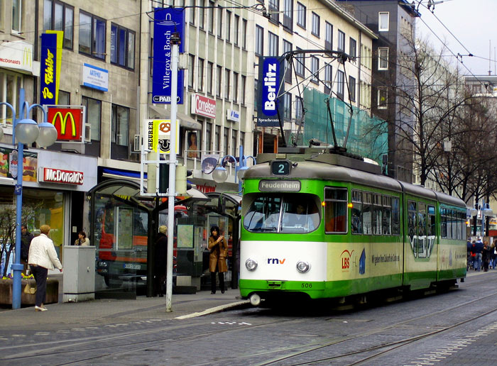 Einkaufsbummel in Mannheim ...