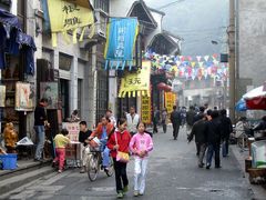 Einkaufsstrasse in Hangzhou