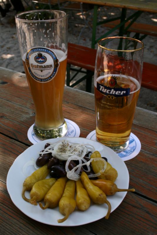 Einkehr im Biergarten