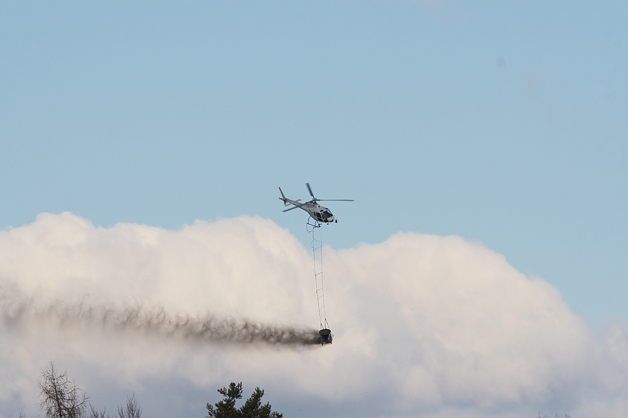 Einkurven zum Rückflug