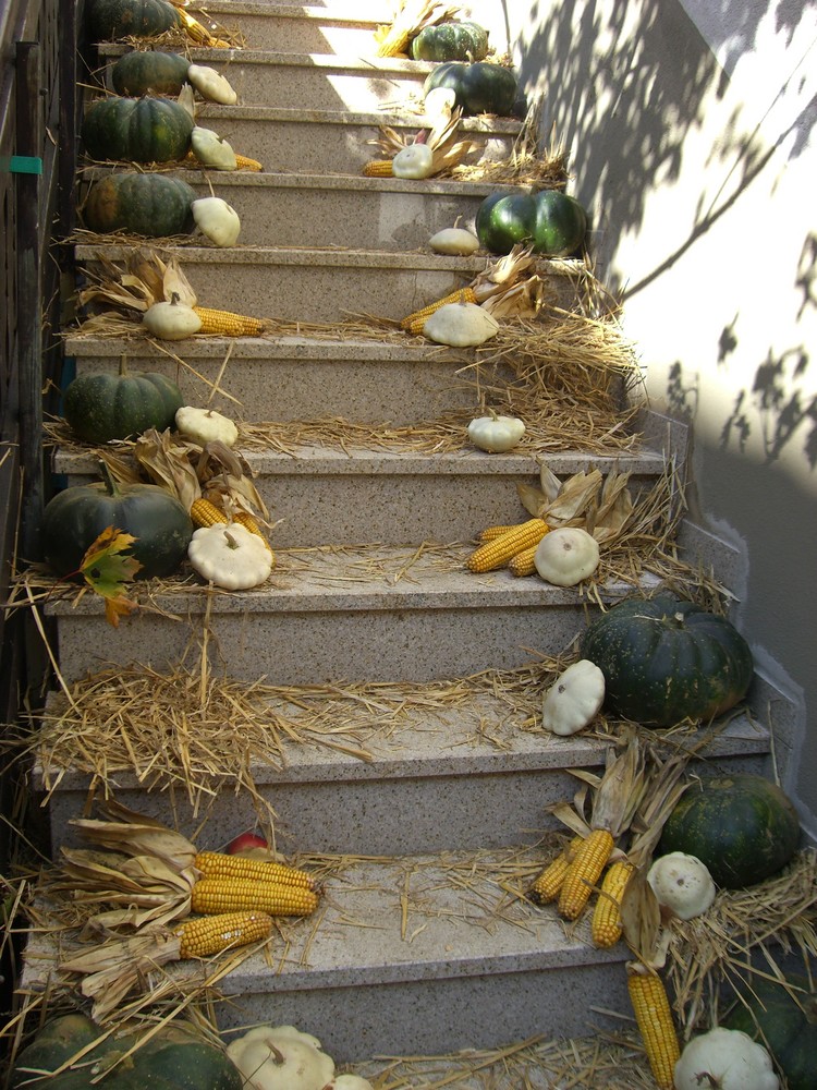Einladende Treppe