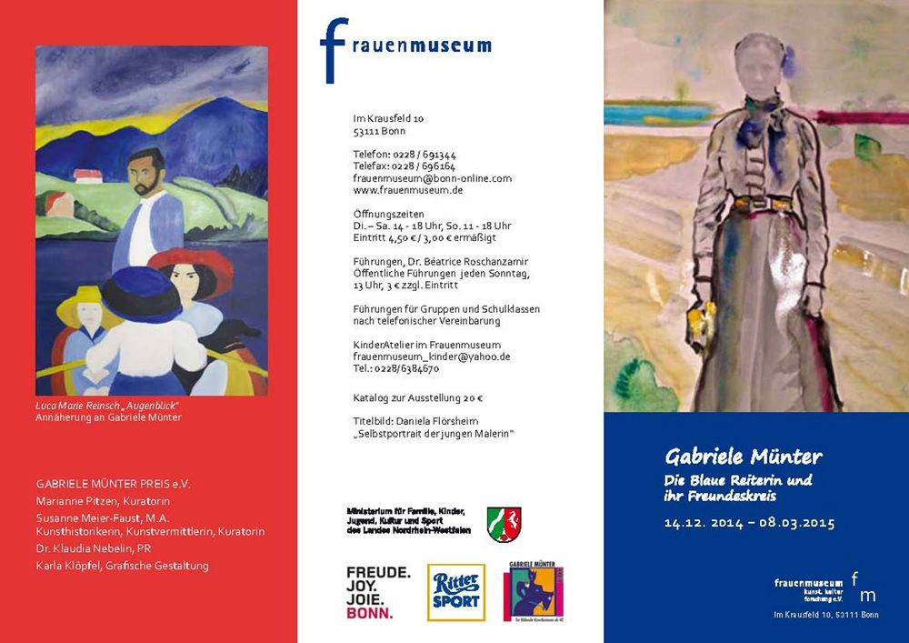 Einladung - Ausstellung Gabriele Münter - Seite I