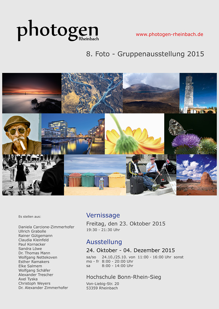 Einladung zur Fotoausstellung