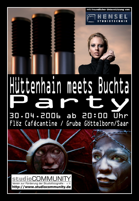 Einladung zur Hüttenhain meets Buchta - Party