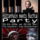 Einladung zur Hüttenhain meets Buchta - Party