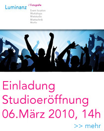 Einladung zur Studioeröffnung