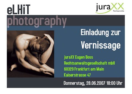 Einladung zur Vernissage