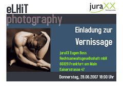 Einladung zur Vernissage