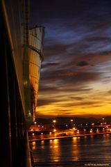 Einlaufen in den Hafen La Goulette, Tunis (Tunesien)