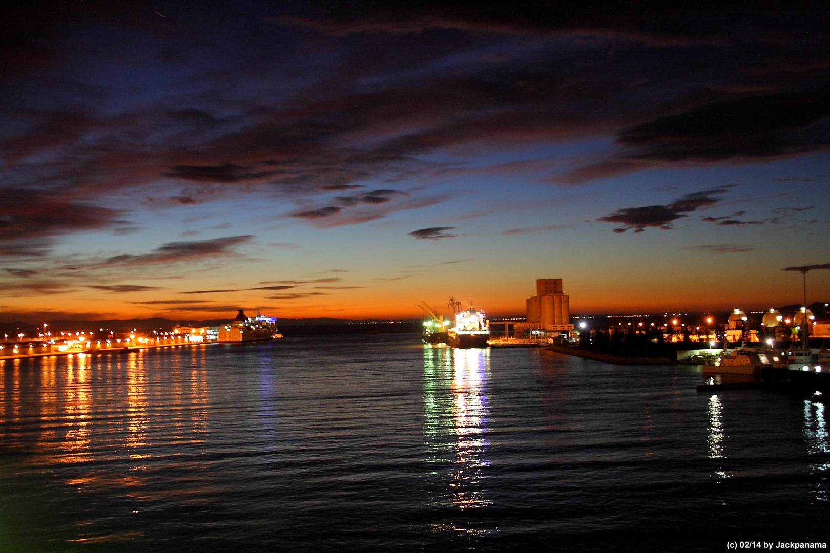 Einlaufen in den Hafen La Goulette, Tunis (Tunesien)