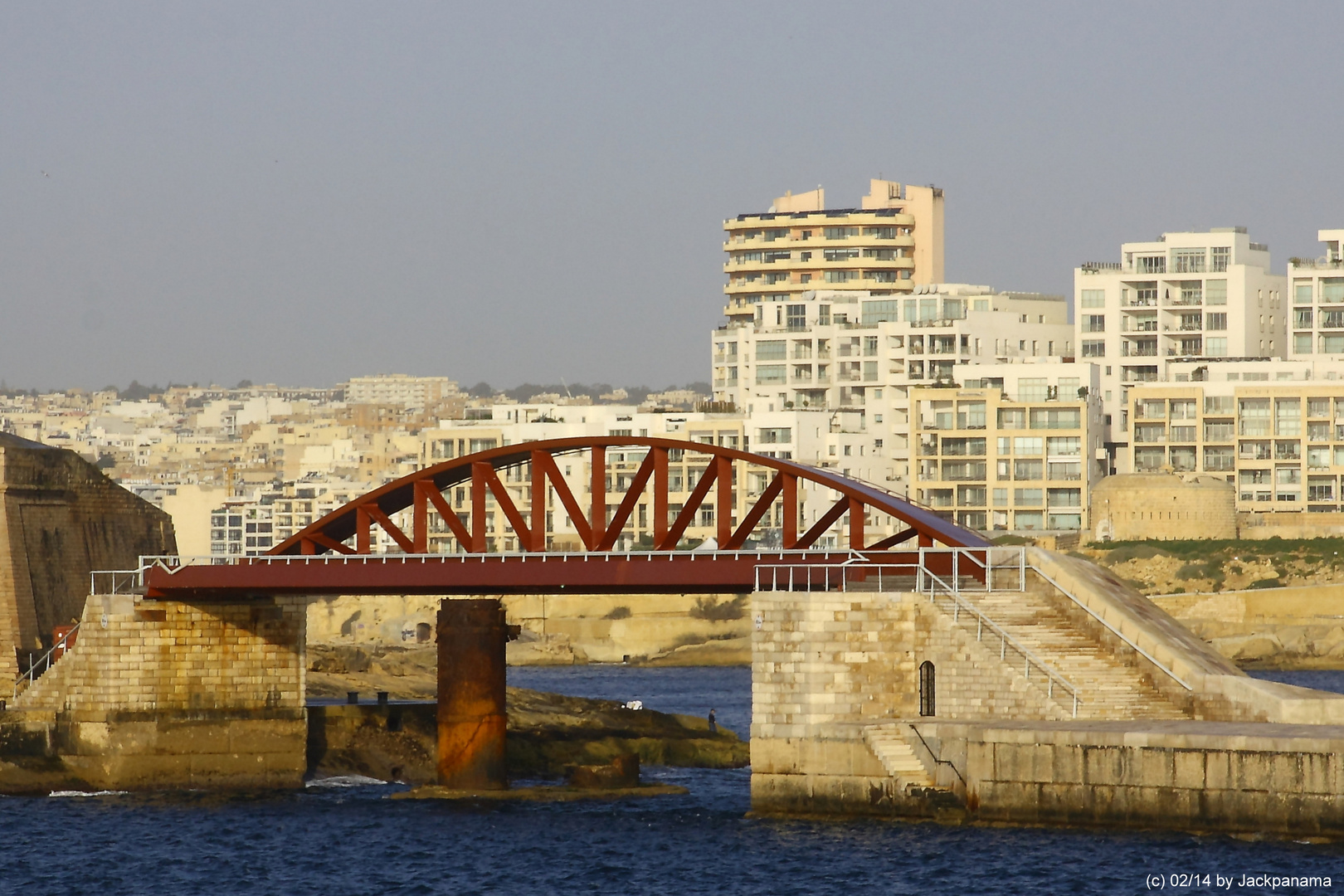 Einlaufen in den Naturhafen Malta (4)