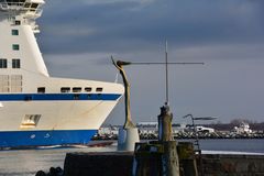 Einlaufen in Warnemünde