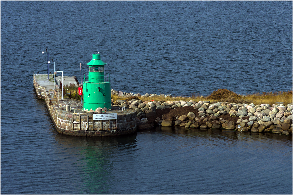 Einlaufen Koppenhagen, Turm steuerbordseitig