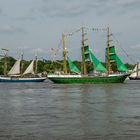 Einlaufparade 835. Hafengeburtstag Hamburg