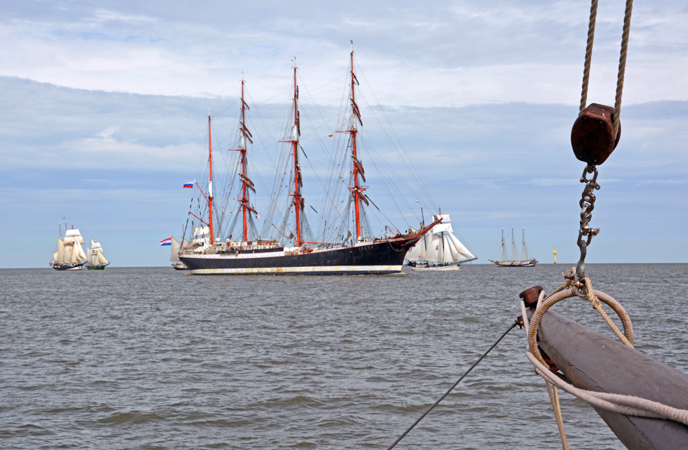 Einlaufparade "Sail-in"