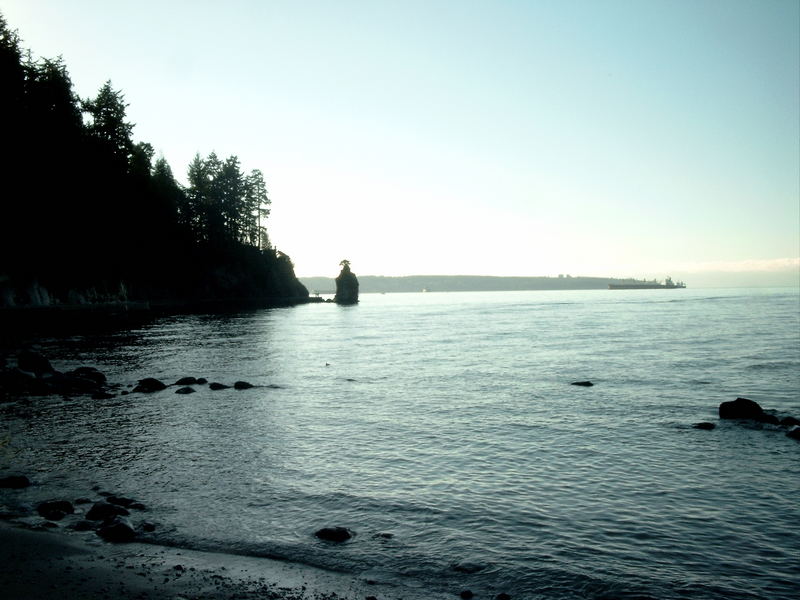 Einmal 10 km um den Stanley Park......uff.......