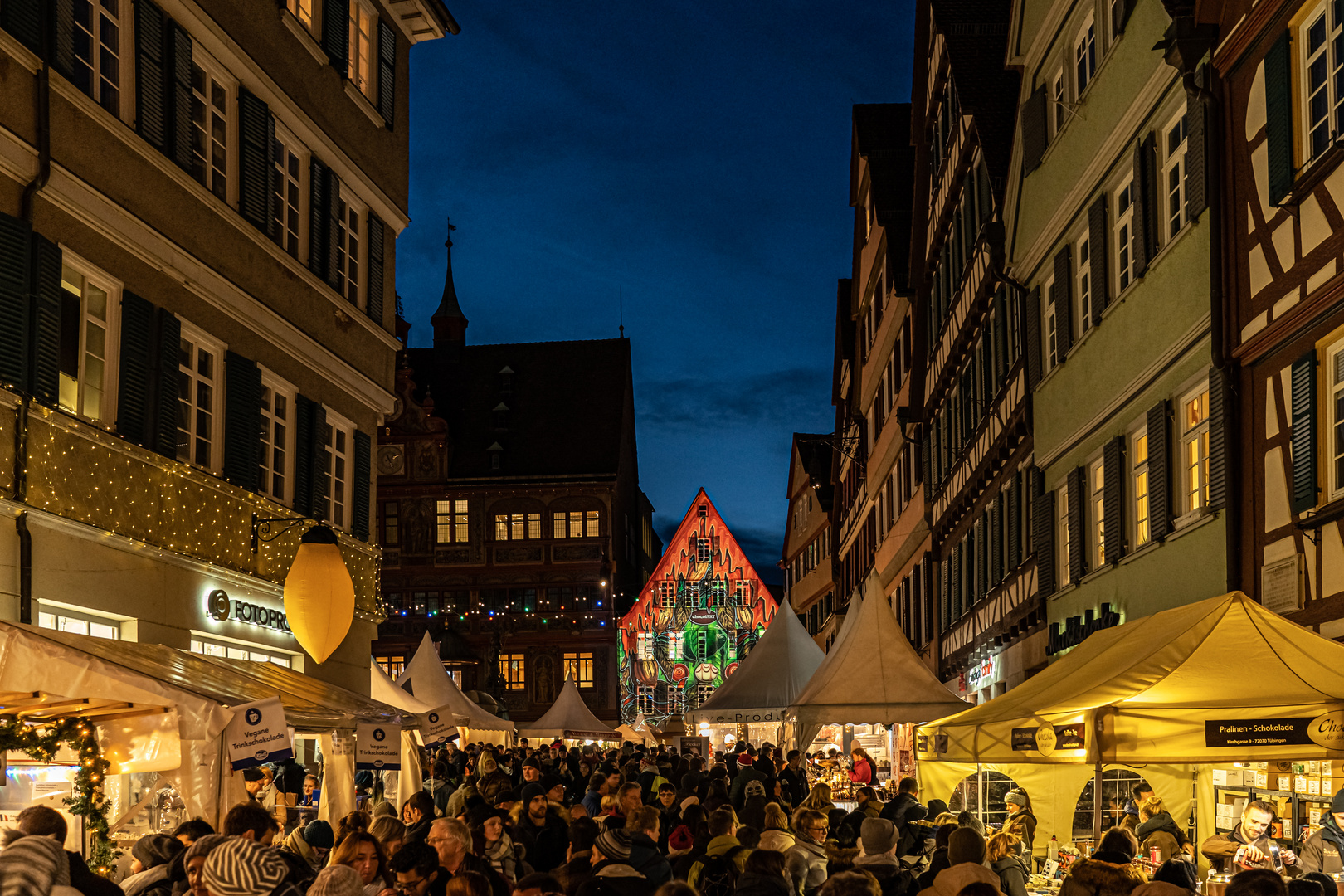 Einmal dem Rathaus die Show stehlen 