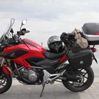 Einmal mit Motorrad an die Nordsee