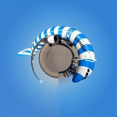 Einmal um die Welt fliegen