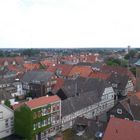 einmal von ganz oben die Stadt Lüchow vom Amtsturm aus aufgenommen