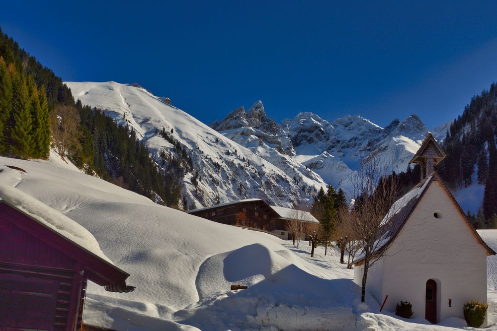 Einödsbach bei Oberstdorf