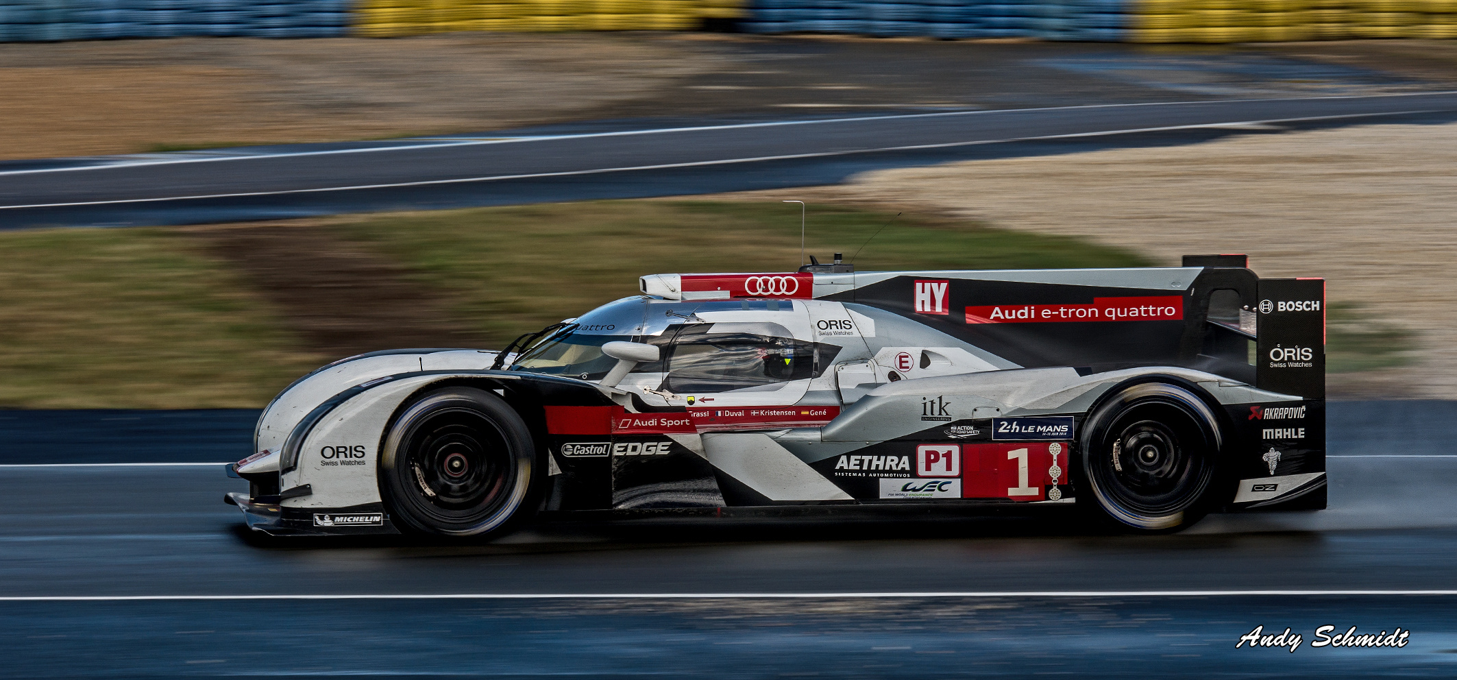 Eins meiner besten 1 Audi R18 Quattro im Regen