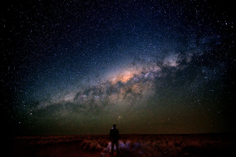 Eins - mit den unendlichen Weiten des Universums...