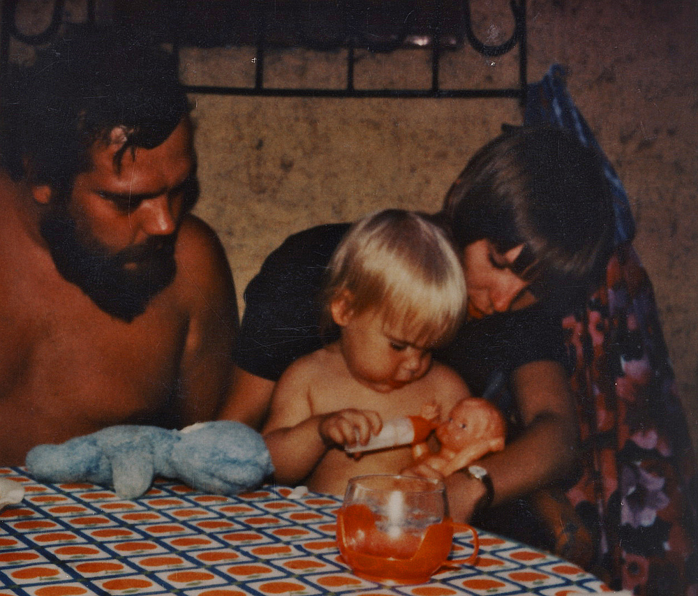 eins von den wenigen photos wo wir alle drei zusammen drauf sind