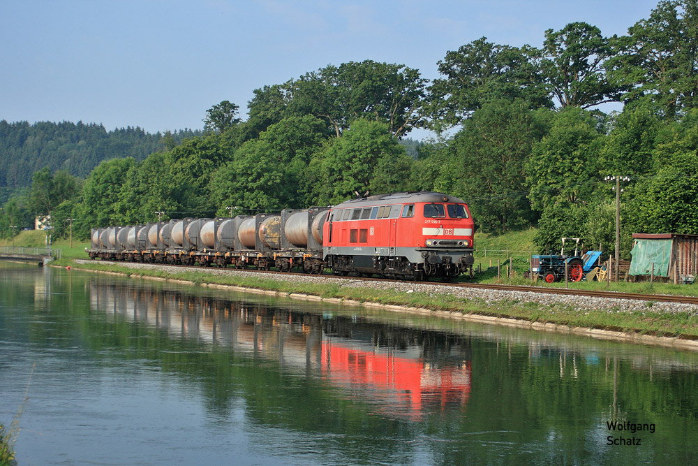 Einsam am Kanal