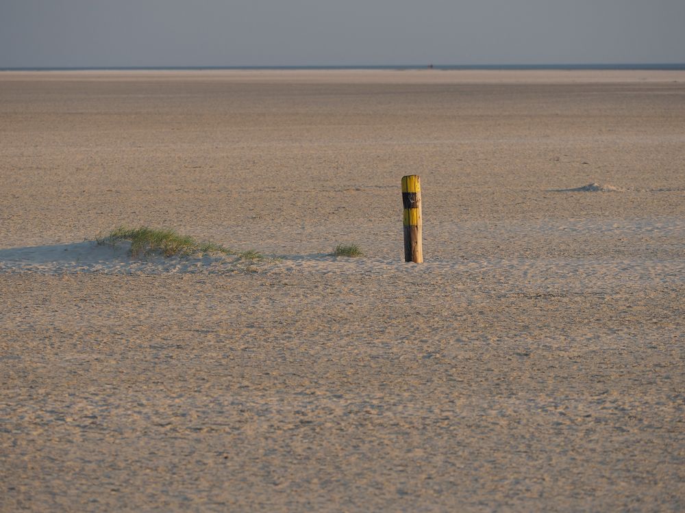 Einsam am Strand von St.Peter Ording