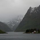 Einsam im Fjord - Norwegen