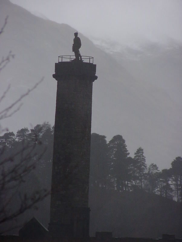 einsam im nebel