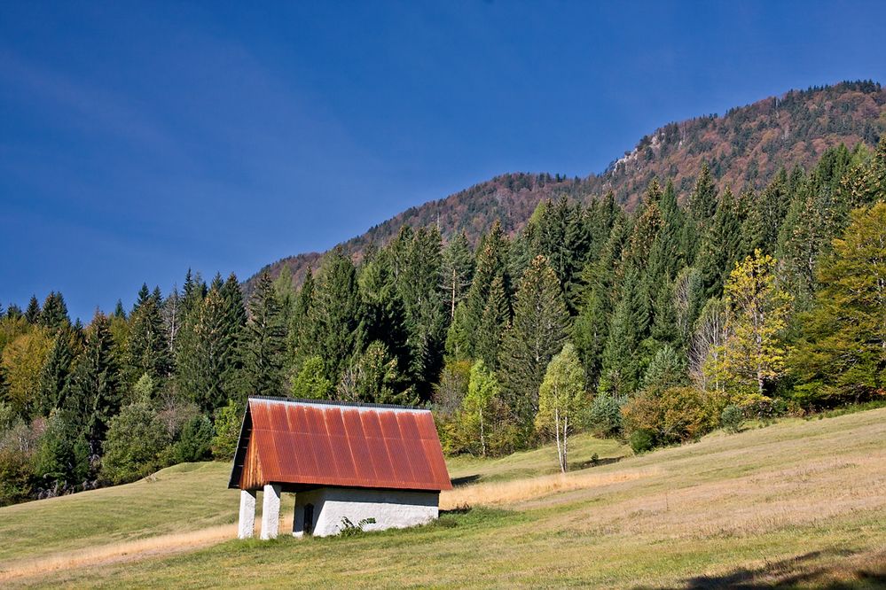 Einsam in den Bergen