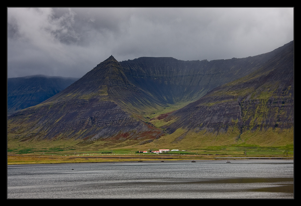 Einsam wohnen in den Westfjorden