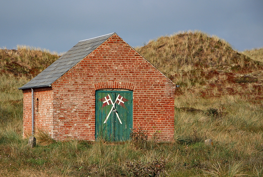 Einsam zwischen den Dünen