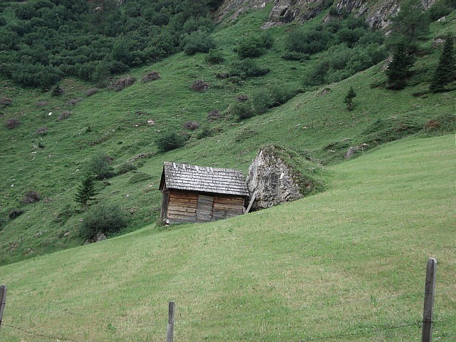 Einsame Almhütte