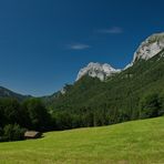 Einsame Berghütte