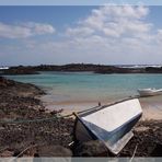 Einsame Boote auf Lobos