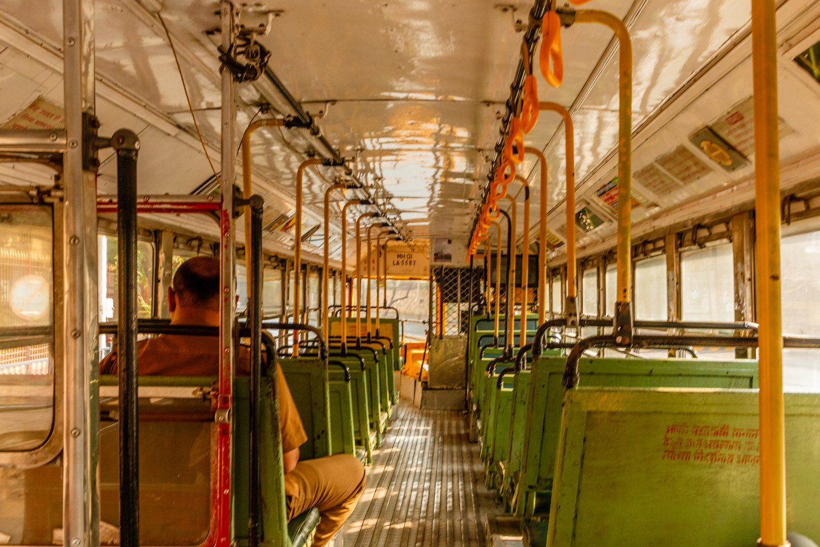 Einsame Busfahrt, Mumbai