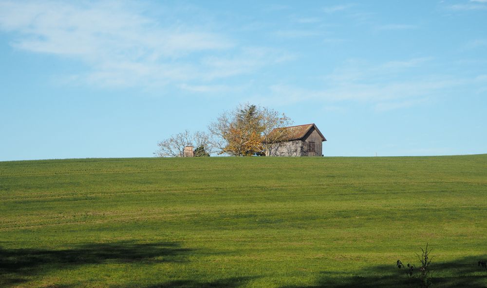 Einsame Hütte