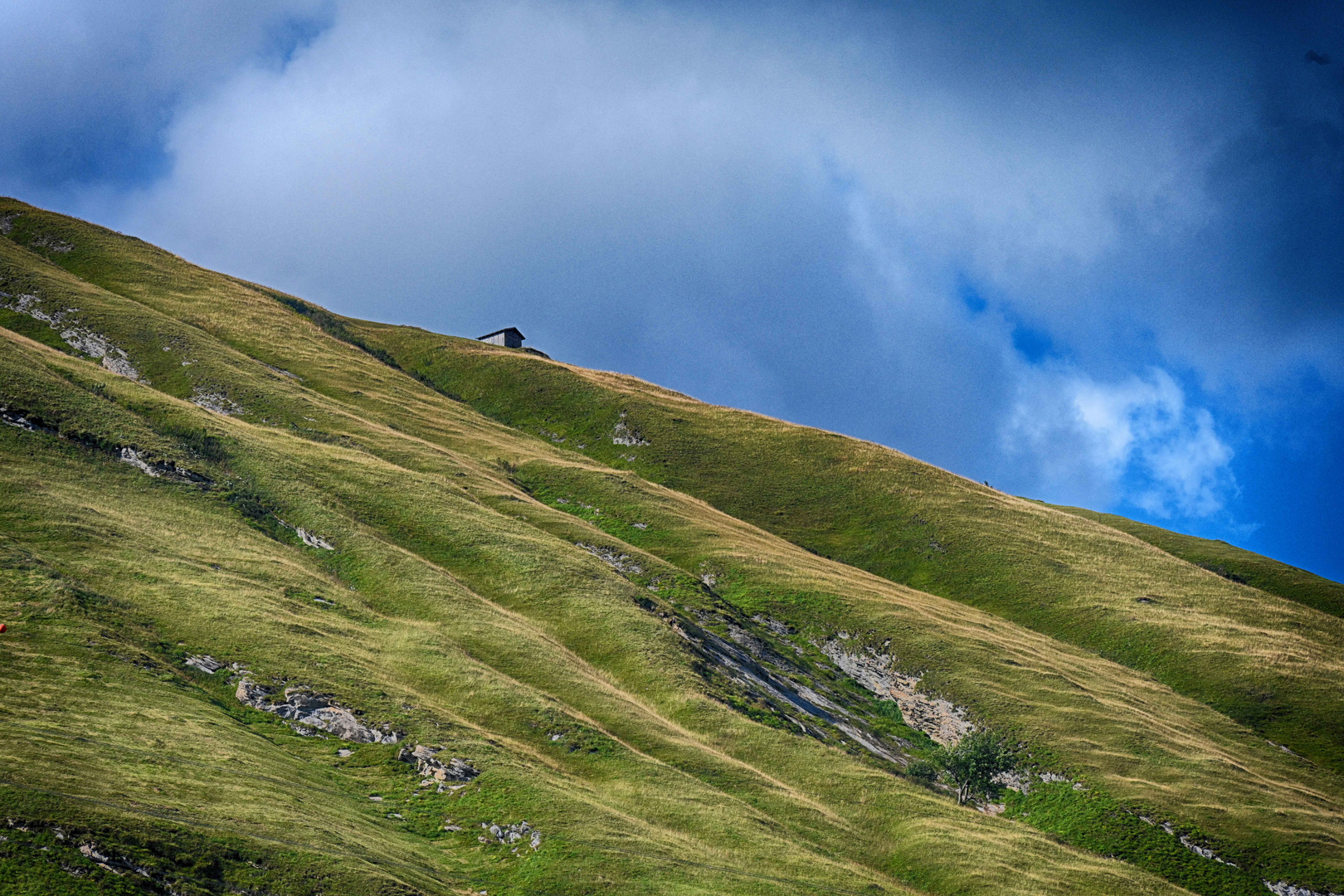 Einsame Hütte