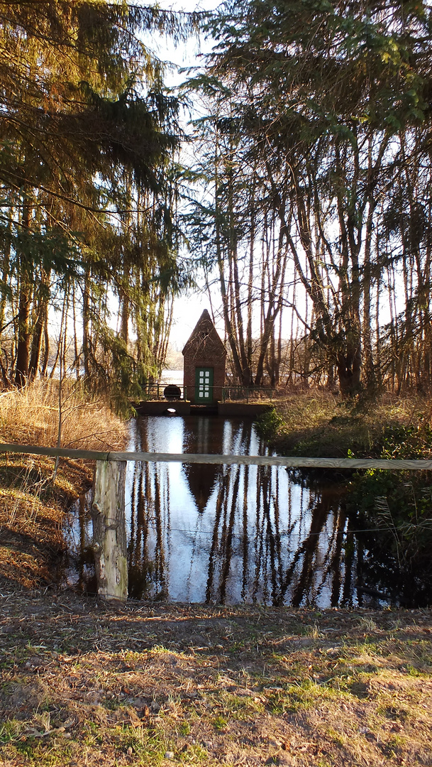 Einsame Hütte