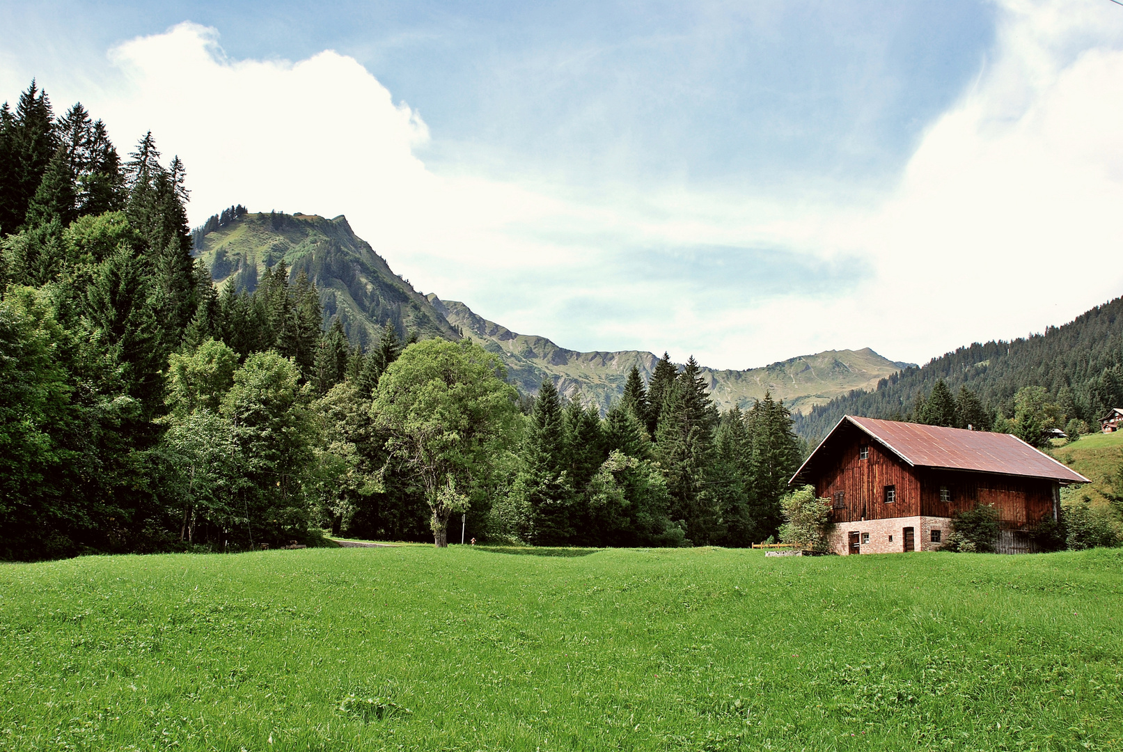 Einsame Hütte