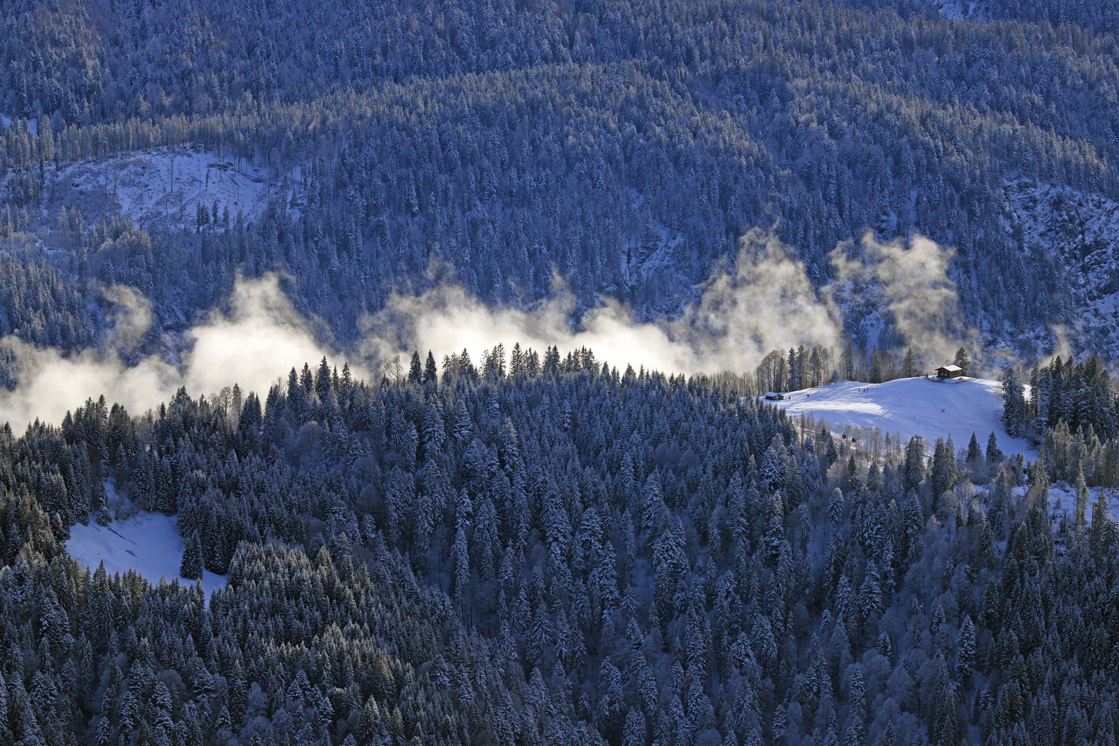 Einsame Hütte