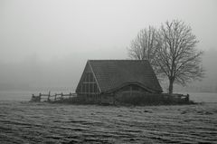 Einsame Hütte