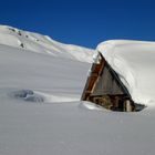 Einsame Hütte