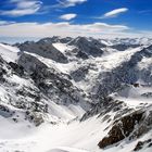 Einsame Hütte mitten in den Bergen